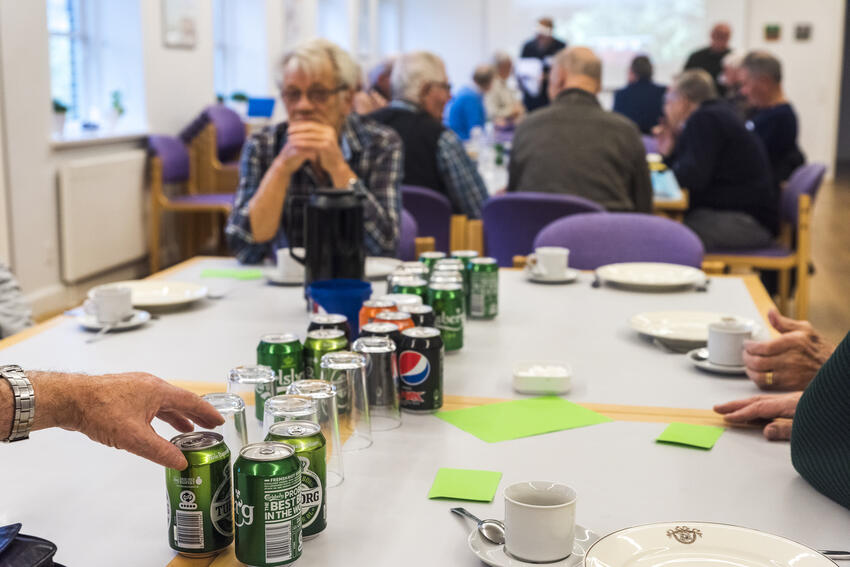 Peder Skrams mandeklub åbner igen