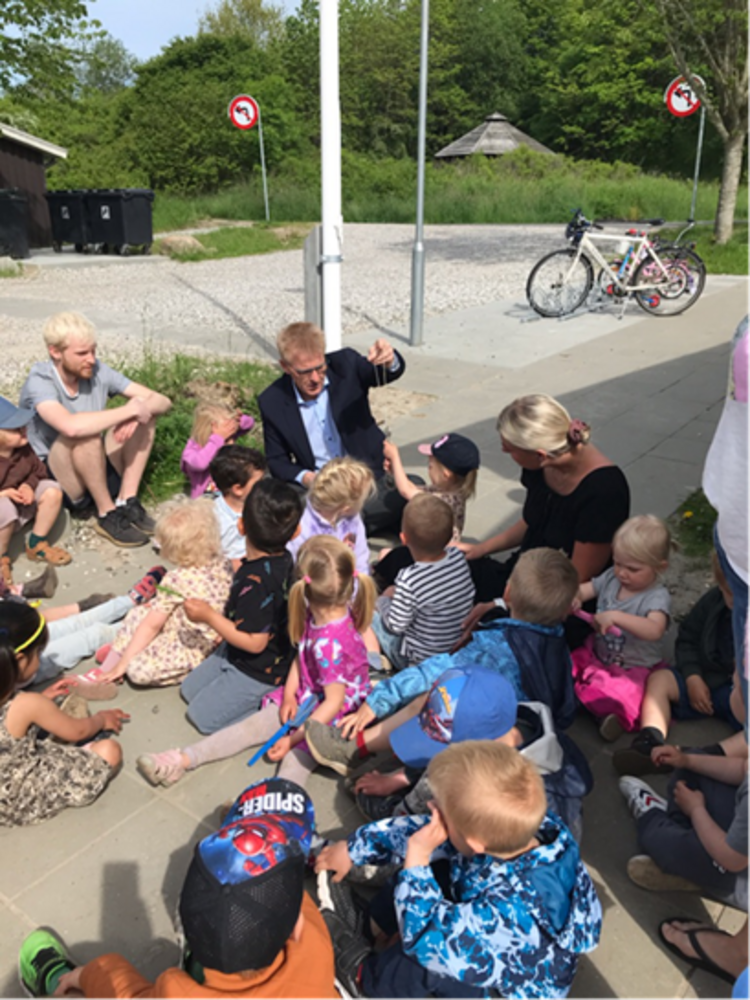 Dagtilbud Egebjerg, Skovgården er blevet certificeret Grønne Spirer