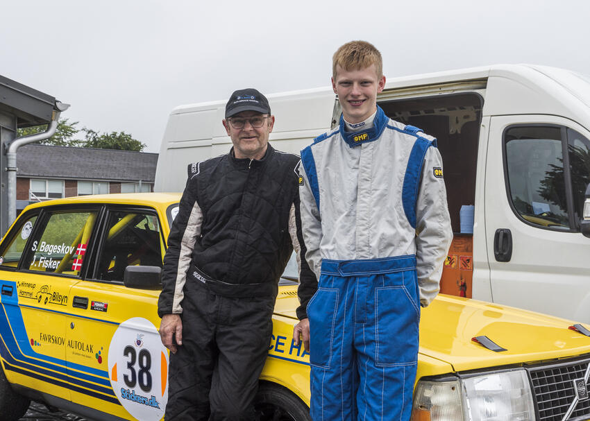 Jens fra Østbirk får debut som codriver
