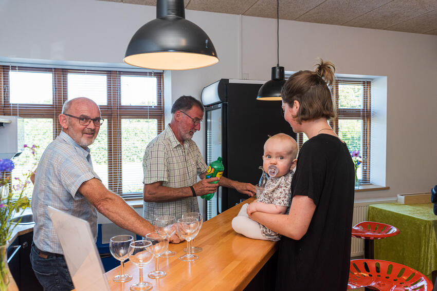 Grumstrups nyeste køkken officielt indviet