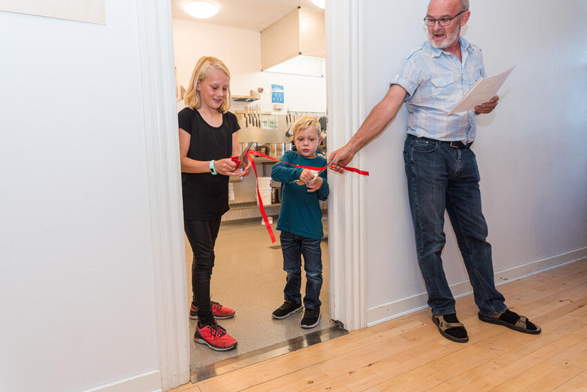 Grumstrups nyeste køkken officielt indviet
