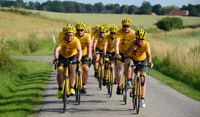 Østjyske Team Rynkeby-ryttere indsamler 972.114 kr.