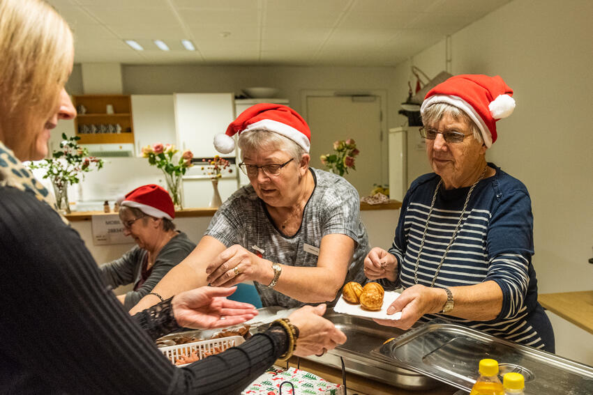 Traditionelt julemarked på Gedvedhus