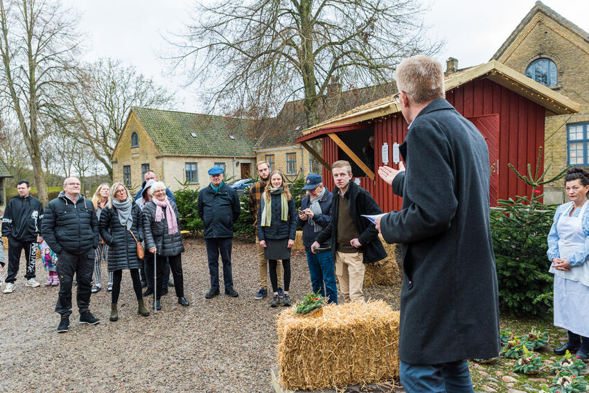 Stort rykind da Hanstedgård åbnede for julen
