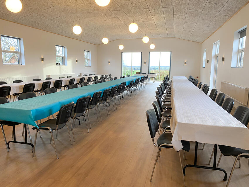 Ombygning af Voerladegård forsamlingshus