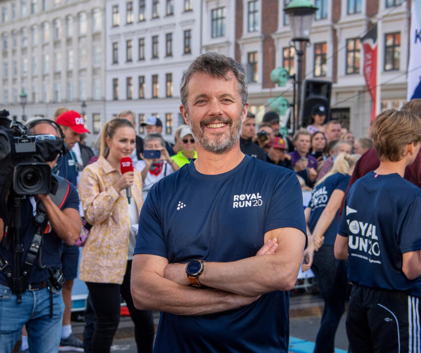 Kronprinsparret offentliggør, hvor det løber Royal Run