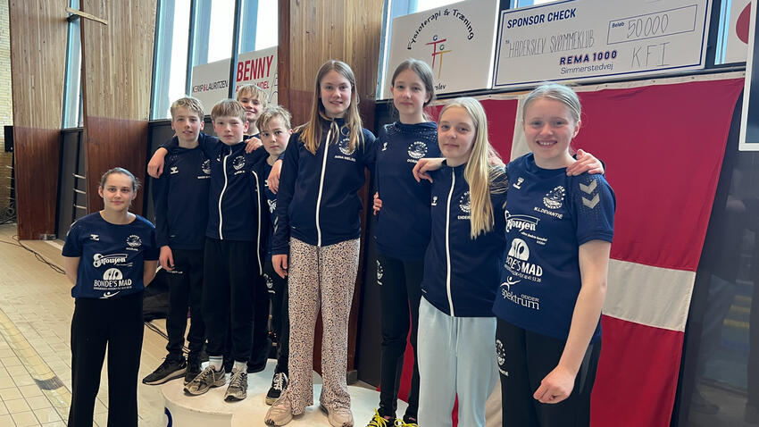 Stor succes på en uge for Odder Svømmeklub