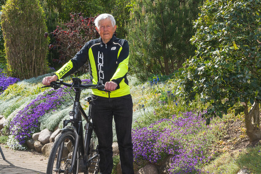 Børge cykler langt året rundt