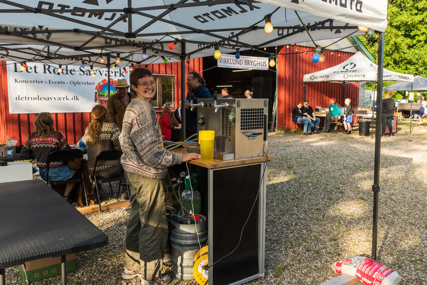 Fortryllet aften ude i skoven