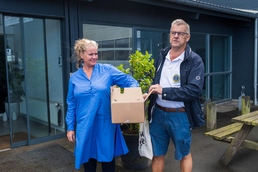 Markedsdag i Brædstrup