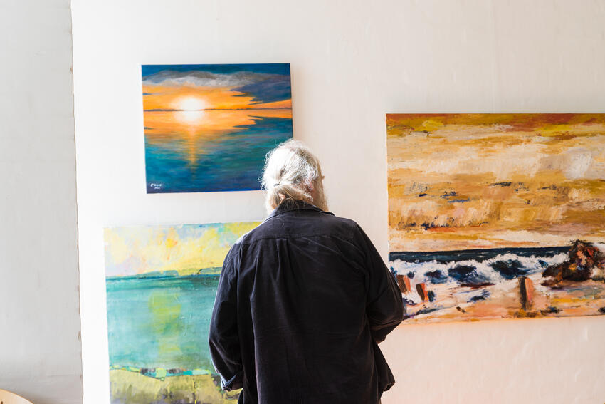 Kunst og natur var et tilløbsstykke