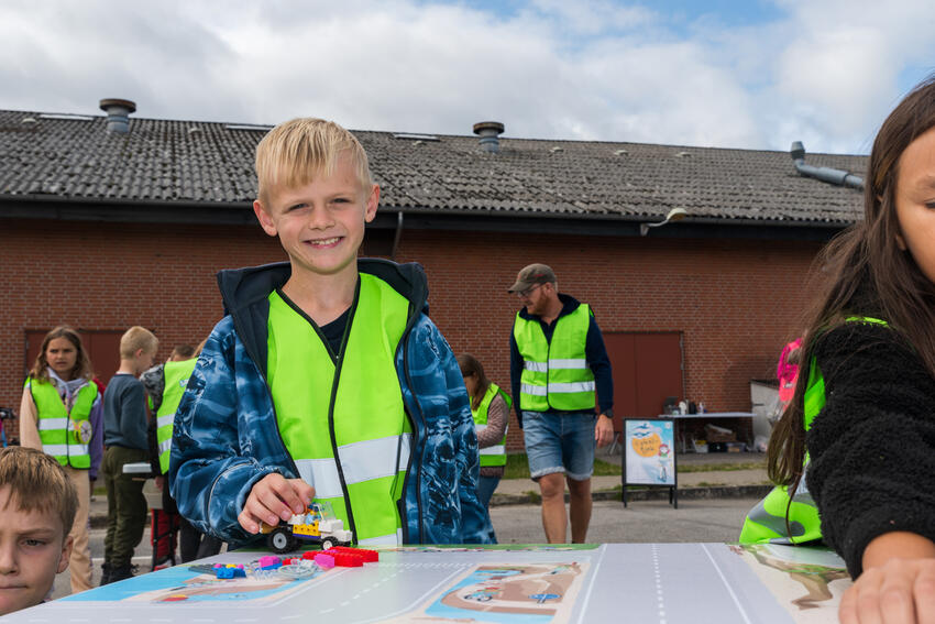 Lastbilkaravanen var i Østbirk