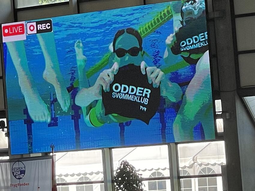 Odder Svømmeklub stillede med fire top motiverede svømmere