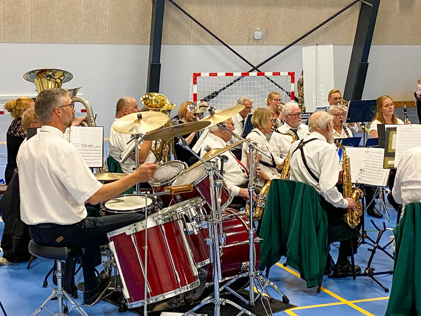 Hovedgård blæserne: En forrygende flot jubilæumskoncert