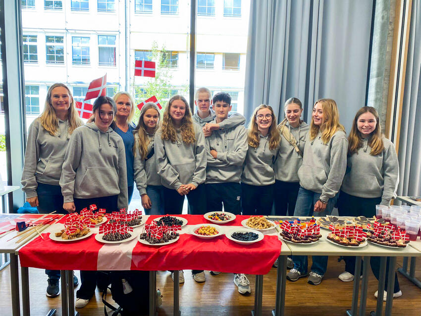 Østbirk-elever på Erasmus+ tur til Friedberg