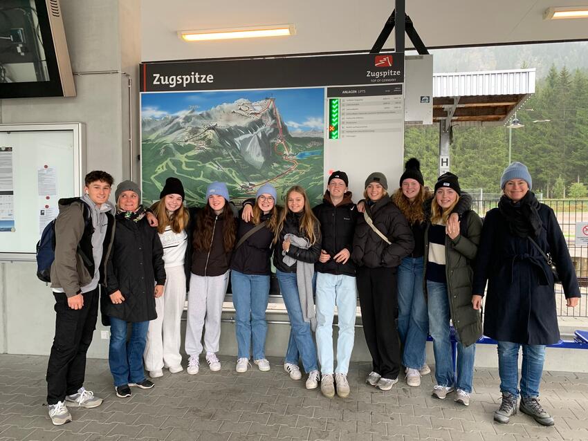 Østbirk-elever på Erasmus+ tur til Friedberg