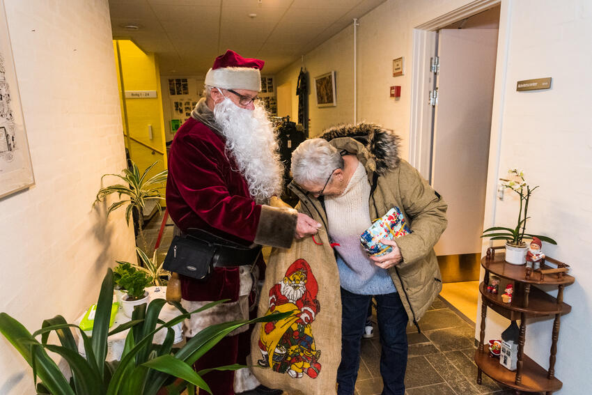 Velbesøgt julemarked i Gedved