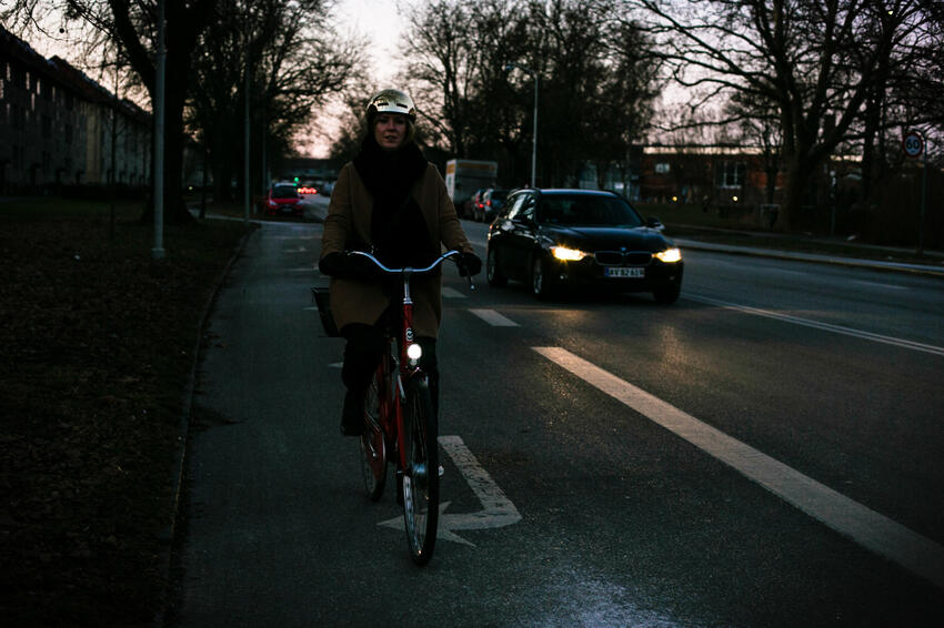 Hver tredje glemmer lys på cyklen, når det er mørkt