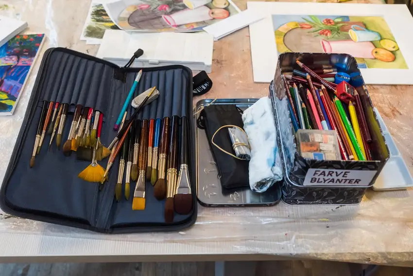 Forårsudstilling i Tinghuset: Lokale amatørmalere præsenterer deres kunst