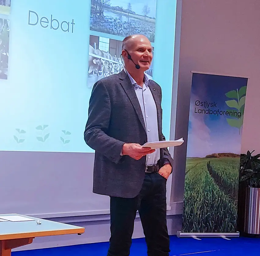 Unge landbrugselever giver peptalk til landboforening på generalforsamling