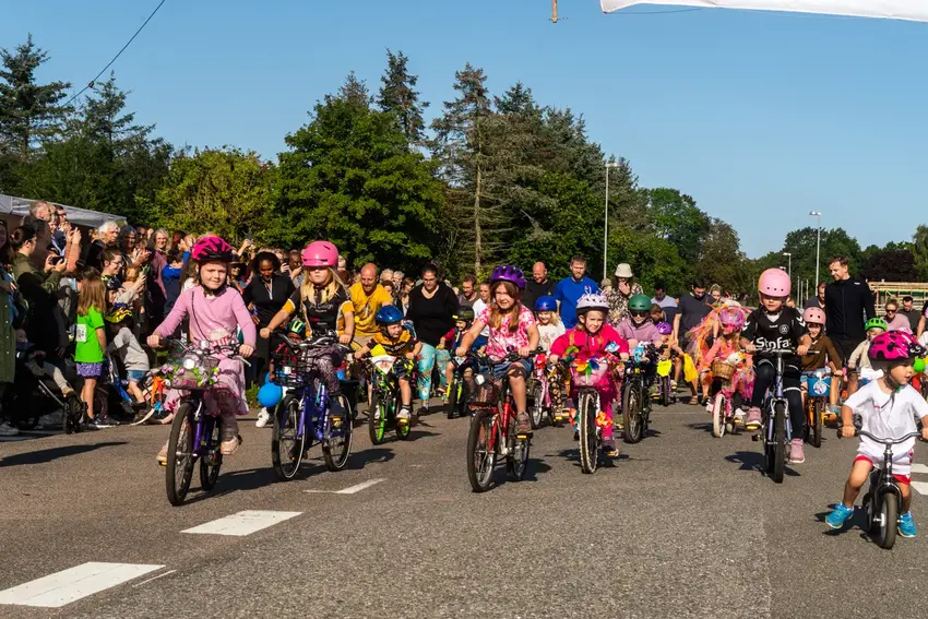 Tour de Gedved: Cykelfest for de yngste