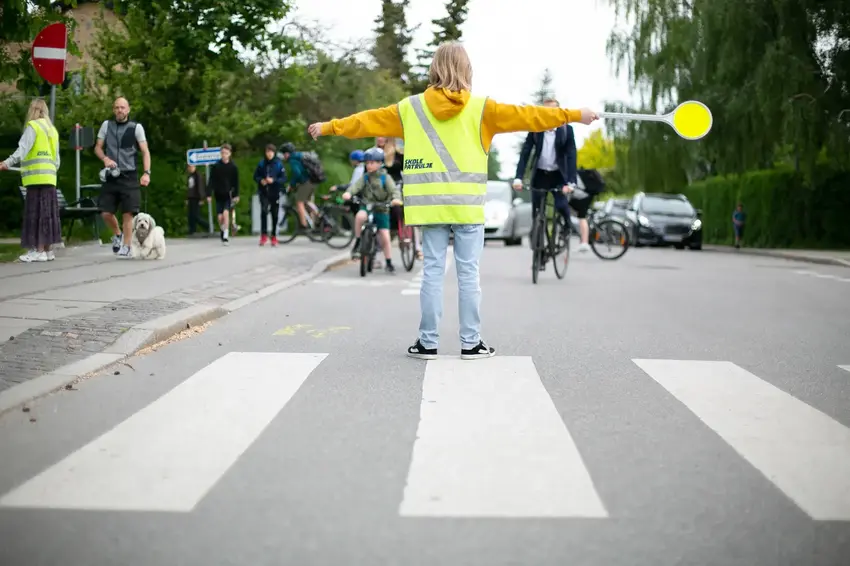Politiet sigter trafikanter på skolevejen – pas på skolepatruljen