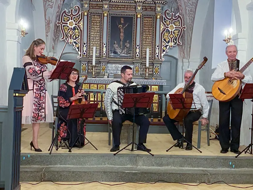 Ukrainsk aften i Tamdrup kirke