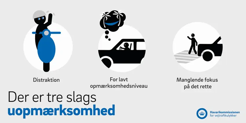 Det er ikke kun mobiltelefonen, der distraherer os i trafikken