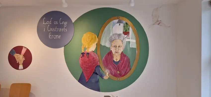 Kunst og tro hånd i hånd i Voerladegård