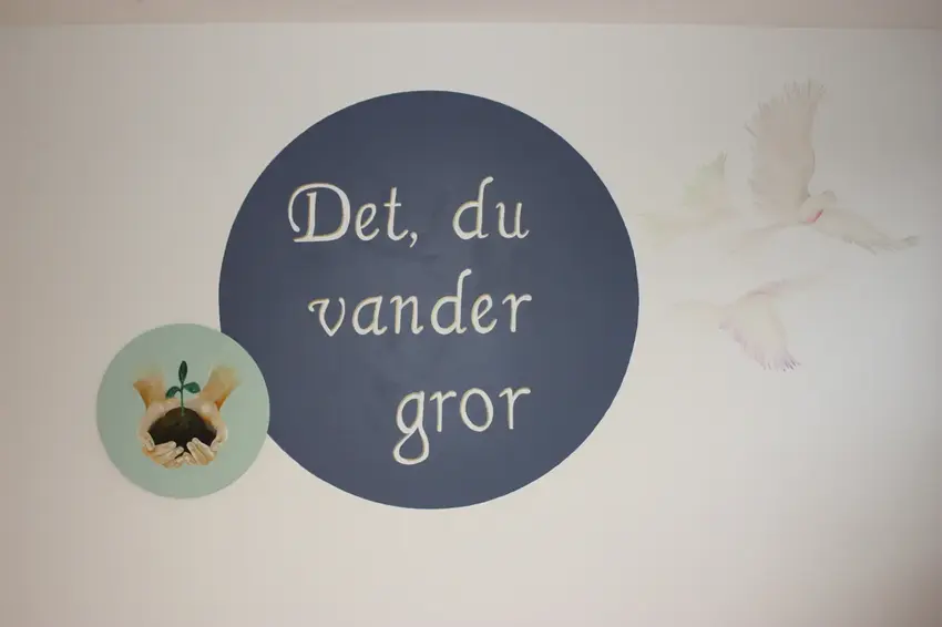 Kunst og tro hånd i hånd i Voerladegård