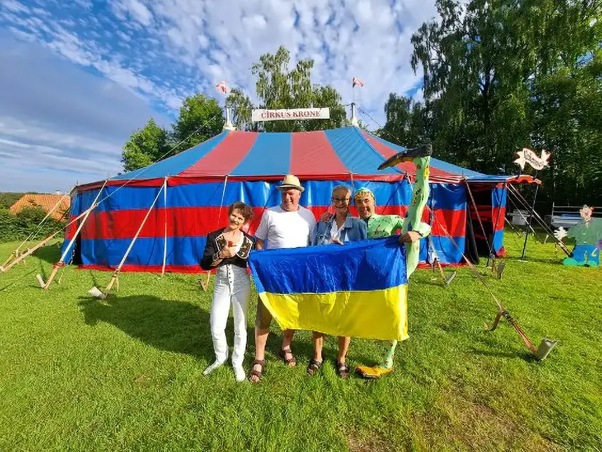 Cirkus Krone spredte glæde i Hovedgård