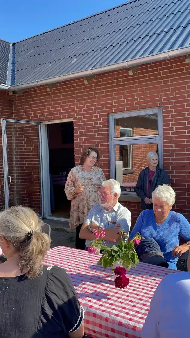 Sattrup forsamlingshus tog et stort skridt med nyt tag