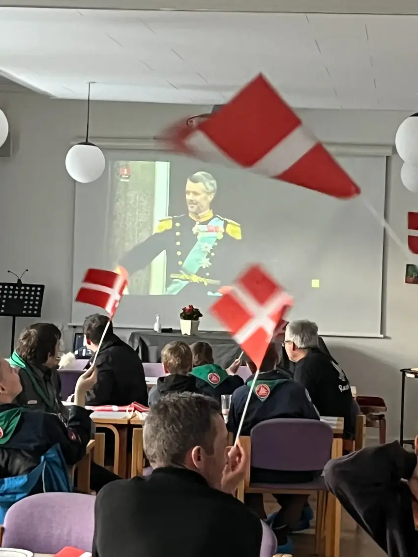 Spejdernes Nytårsparade og familiegudstjeneste i Østbirk Kirke