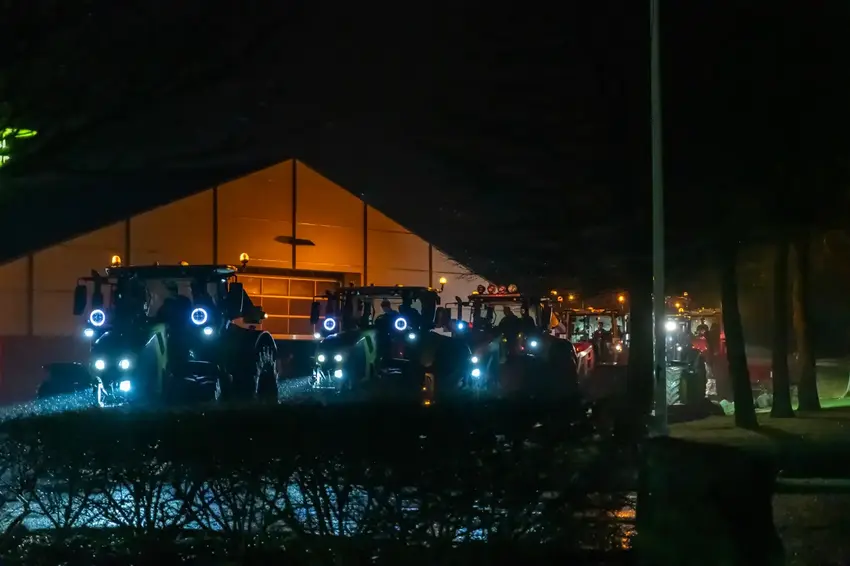 Traktordemonstration i Horsens: Landmænd satte fokus på fødevareproduktion