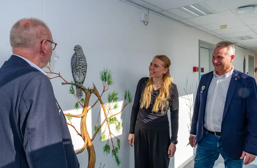 Kunst og fællesskab: Egebakken fejrede smukke vægmalerier
