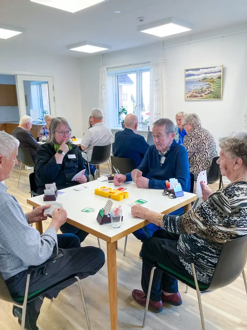 Bridge og begynderfeber i Brædstrup: PC-donation fra Velux Fonden gav bonus på alle hænder