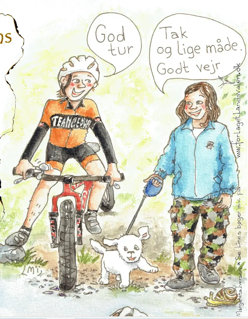 Hej! Et venligt hej gør en forskel, på den gode måde