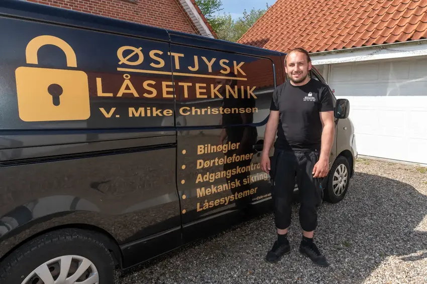 Ny låsesmed i området: Mike kender hver en dør i lokalområdet
