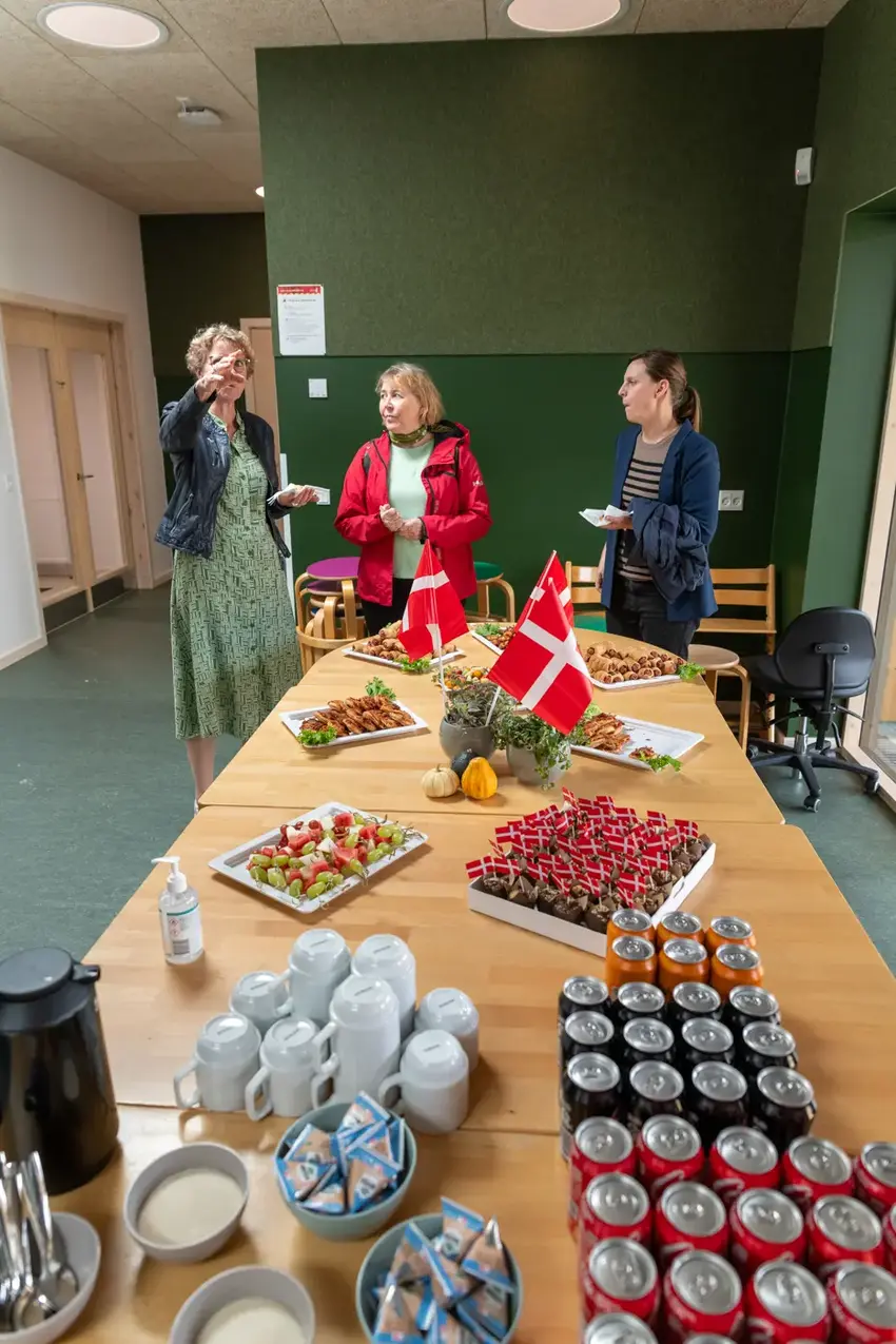 Indvielsen i Træhuset Østbirk