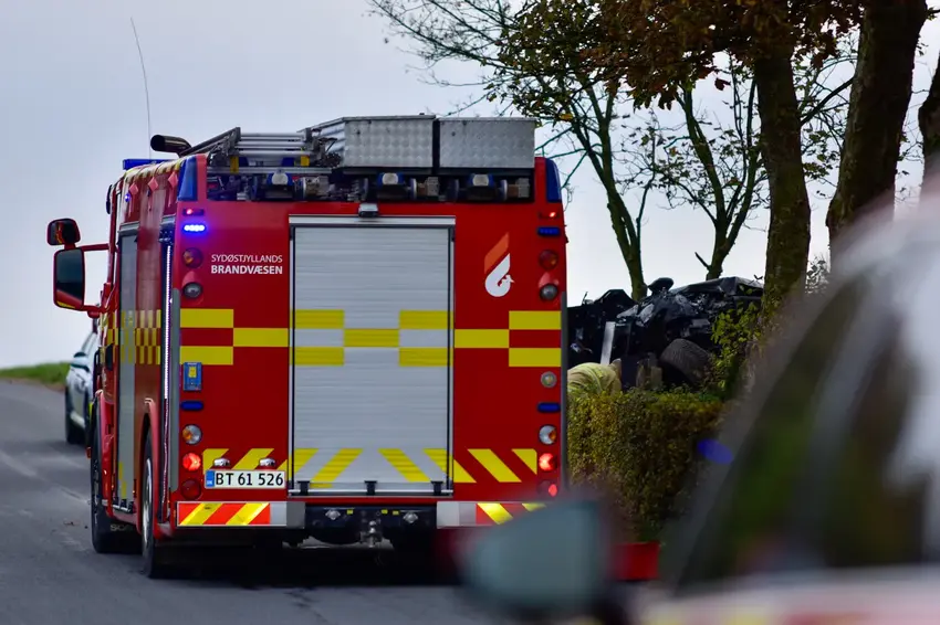 Biluheld ved Brædstrup