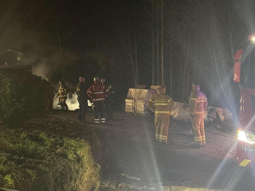 Brand i Glud