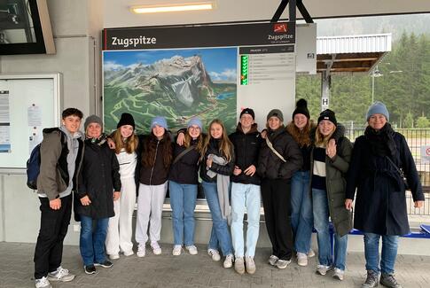Østbirk-elever på Erasmus+ tur til Friedberg