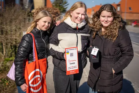 6500 konfirmander står tidligt op på søndag