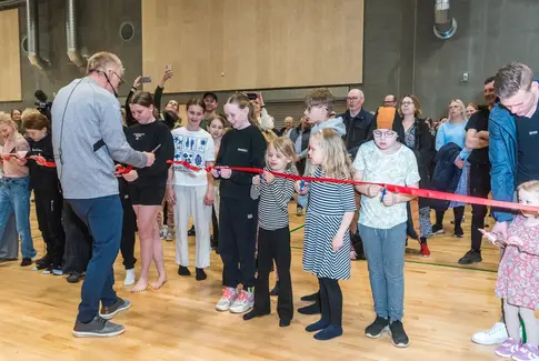 Indvielse af Gedved Idrætsforenings nye hal