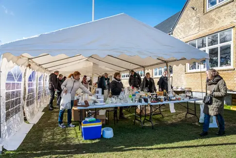 Spejder-Skattejagt: Forårsloppemarked med fund og forfriskninger