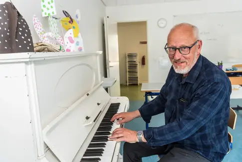 Fællessang og hygge på Vestbirk Friskole