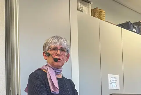Vibeke Gregersen i Østbirk Præstegård