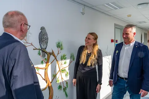 Kunst og fællesskab: Egebakken fejrede smukke vægmalerier