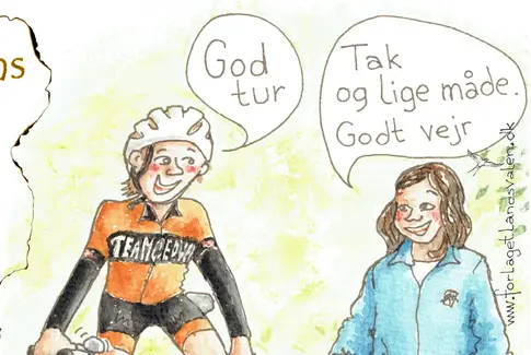 Hej! Et venligt hej gør en forskel, på den gode måde