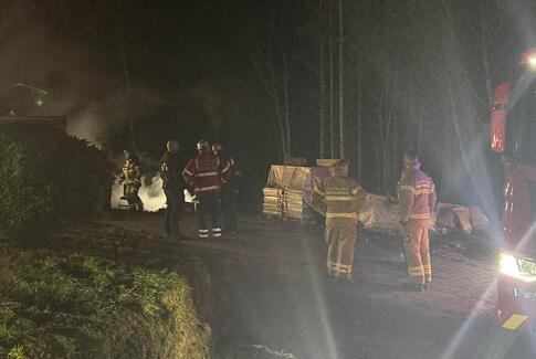 Brand i Glud
